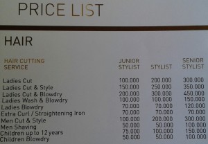 Pricing technique